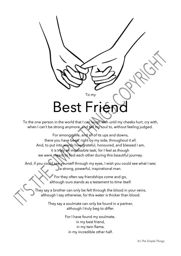 "Bestfriend" Print