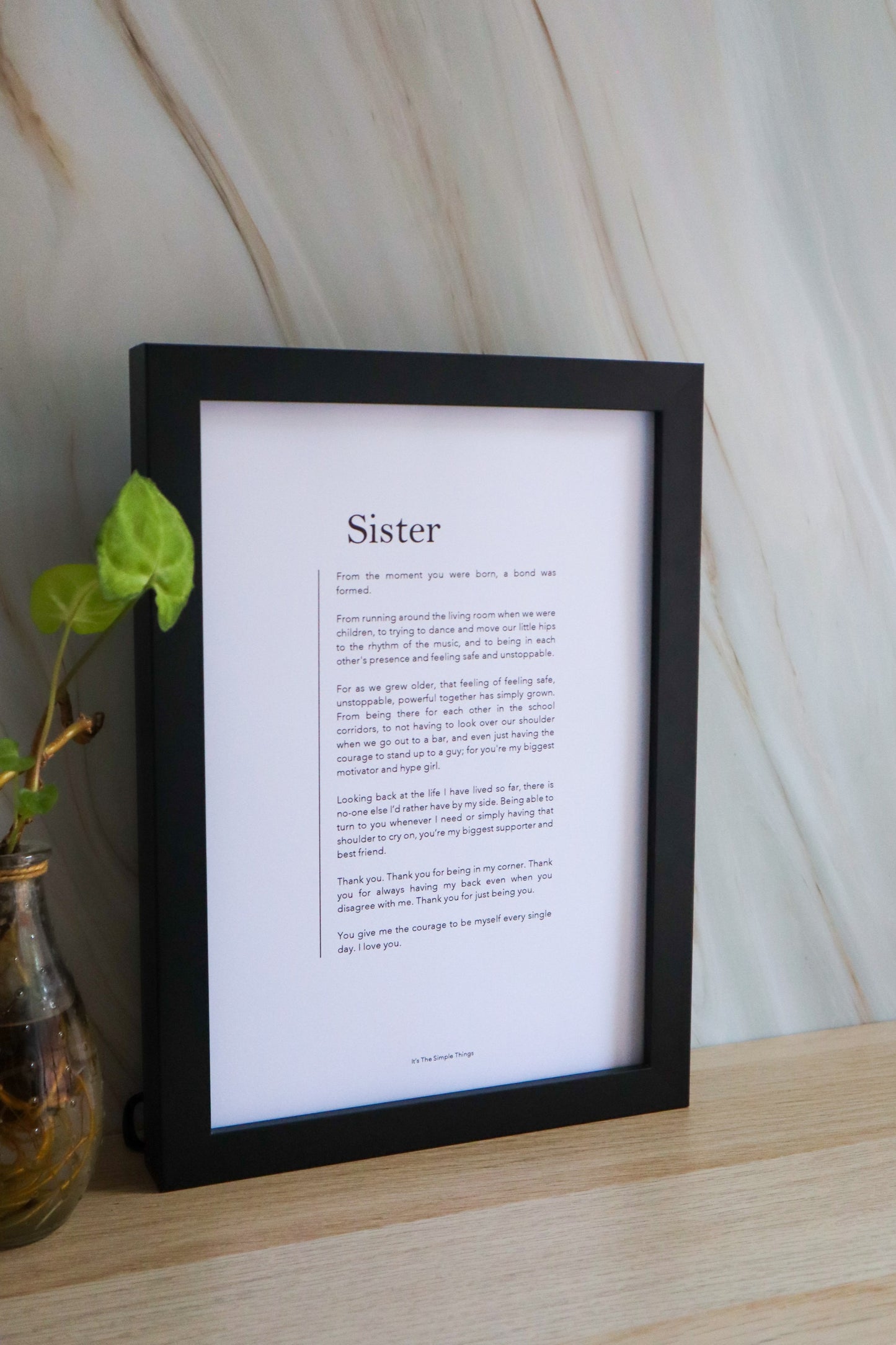 "Sister" Print