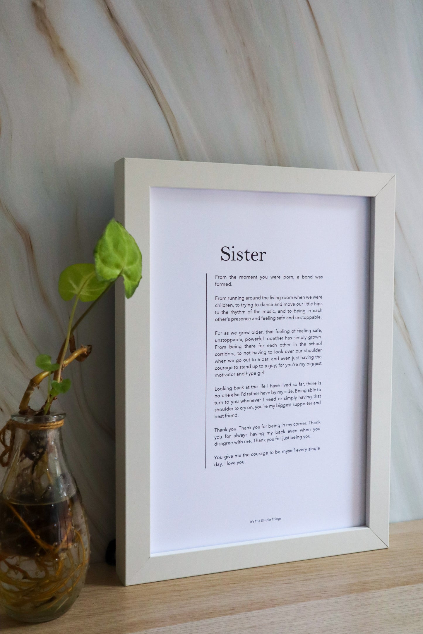 "Sister" Print