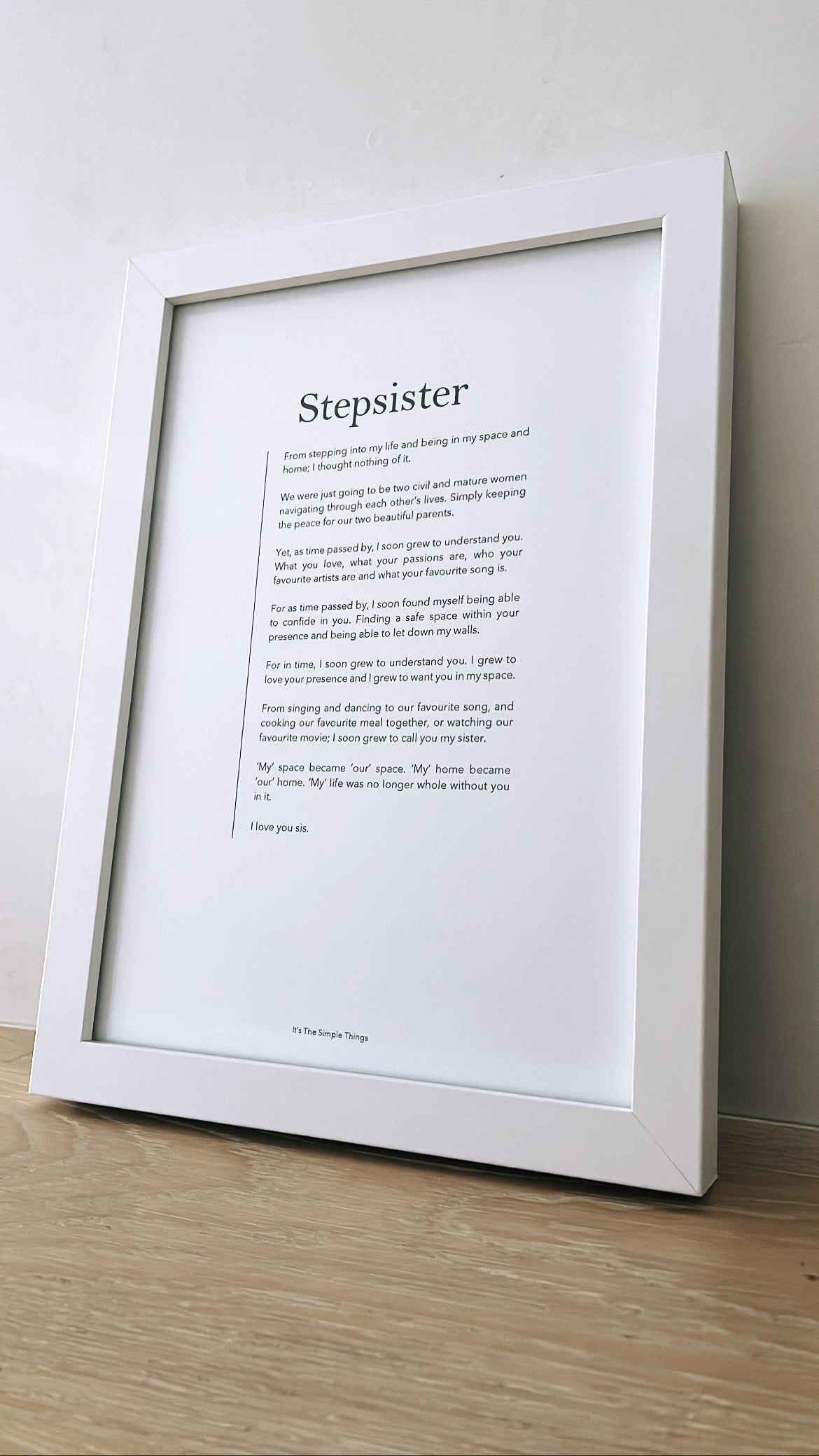 "Stepsister" Print