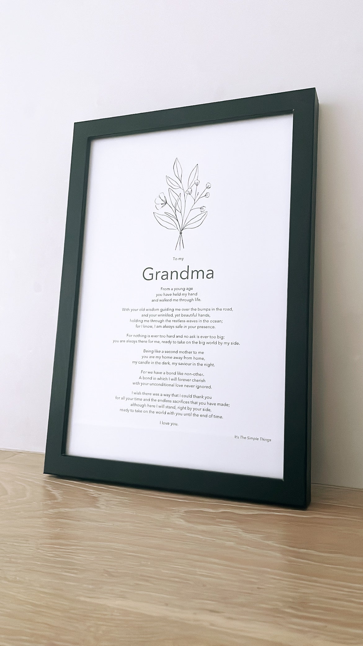 "Grandma" Print
