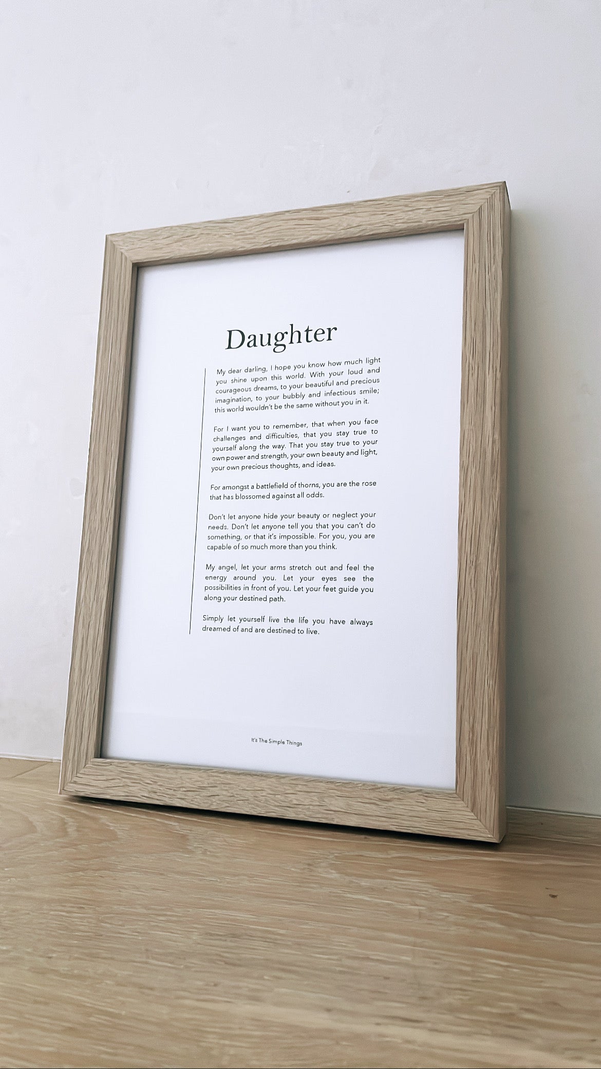 "Daughter" Print