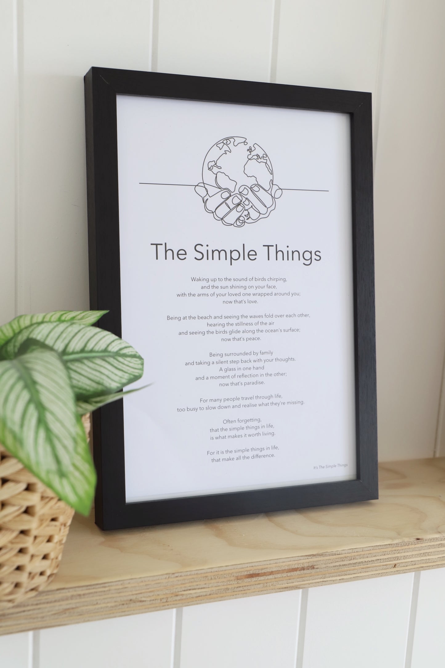 "The Simple Things" Print