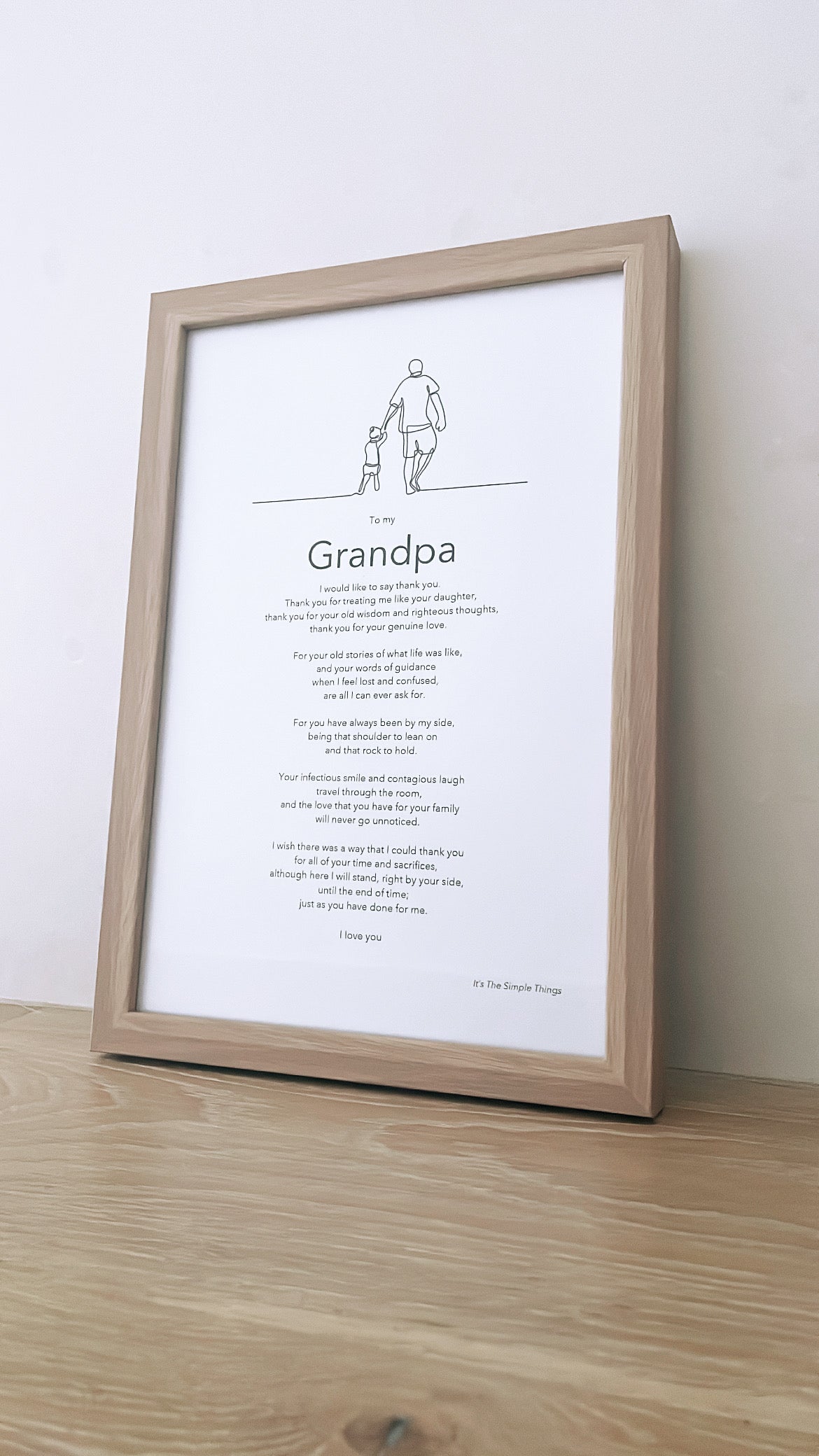 "Grandpa" Print