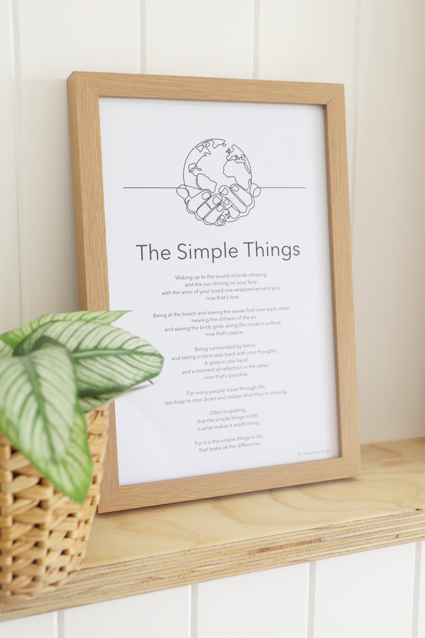 "The Simple Things" Print