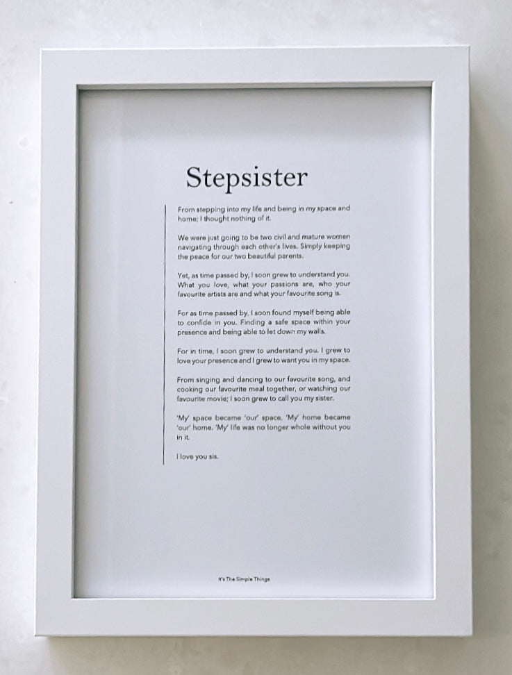 "Stepsister" Print