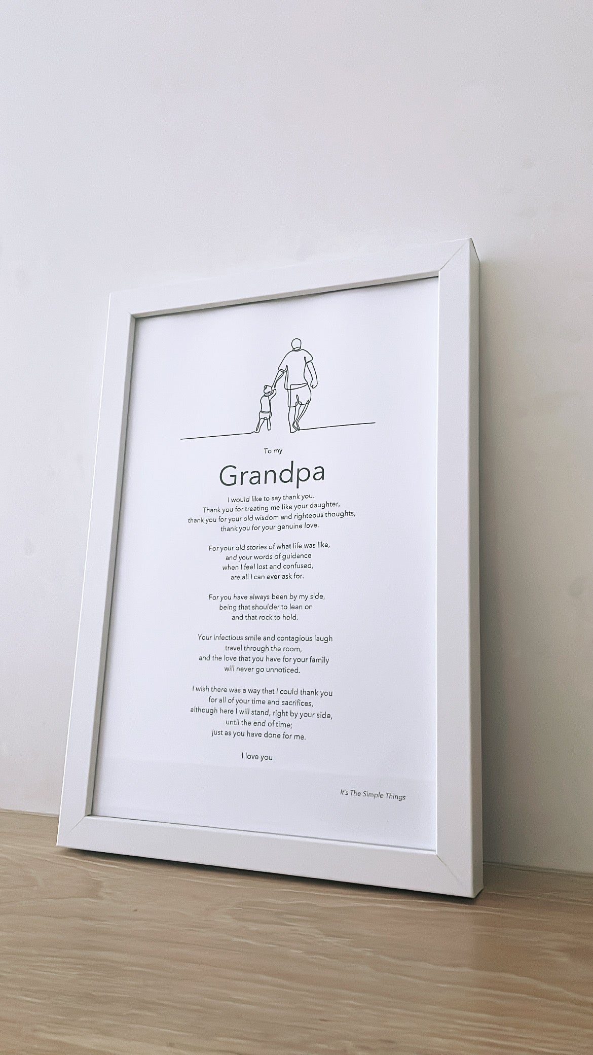 "Grandpa" Print