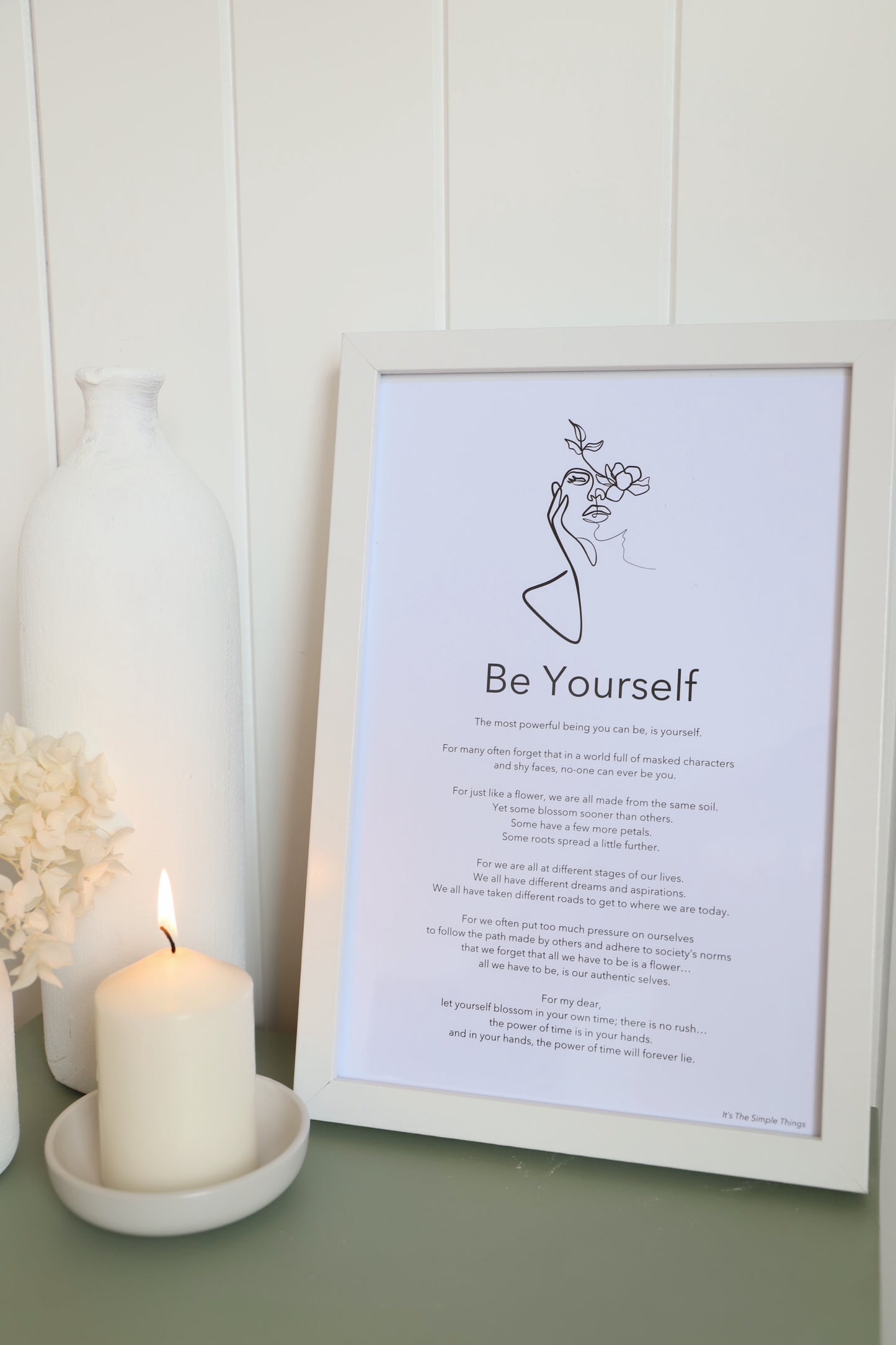 "Be Yourself" Print