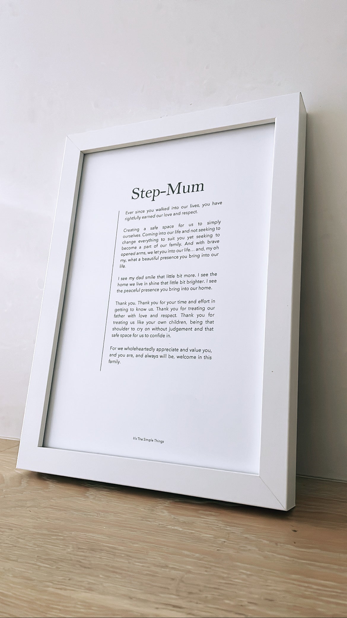 "Step-Mum" Print