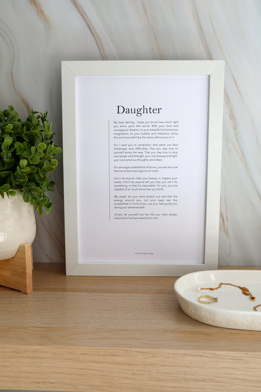 "Daughter" Print