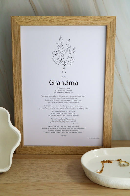 "Grandma" Print