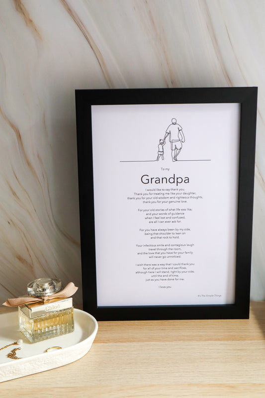 "Grandpa" Print