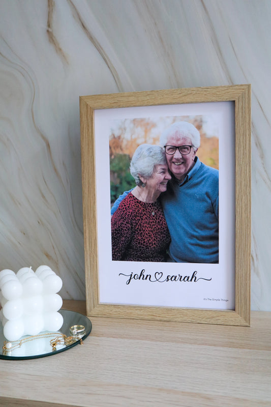 Personalised Photo Print