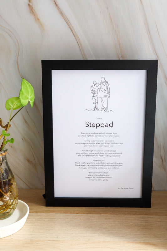 "Step-Dad" Print
