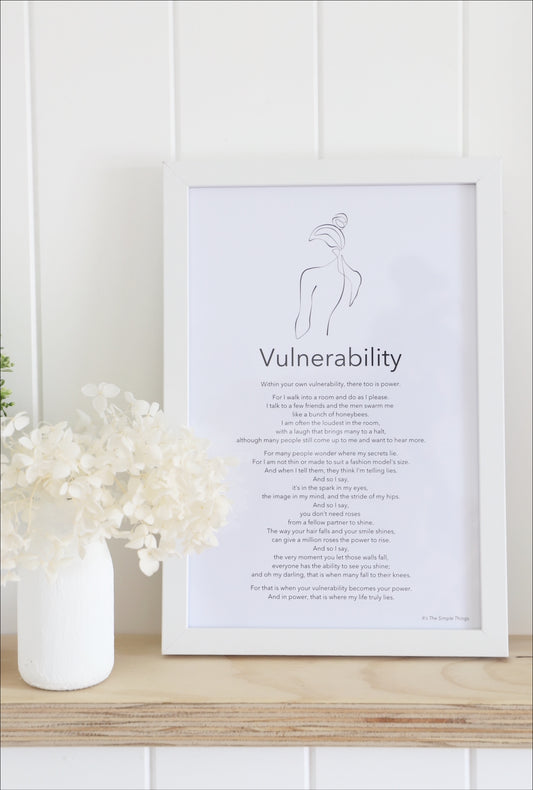 "Vulnerability" Print