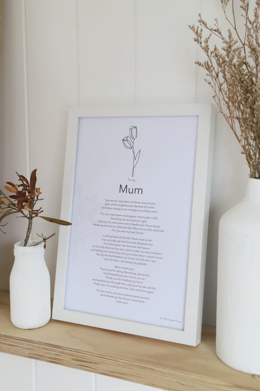 "Mum" Print