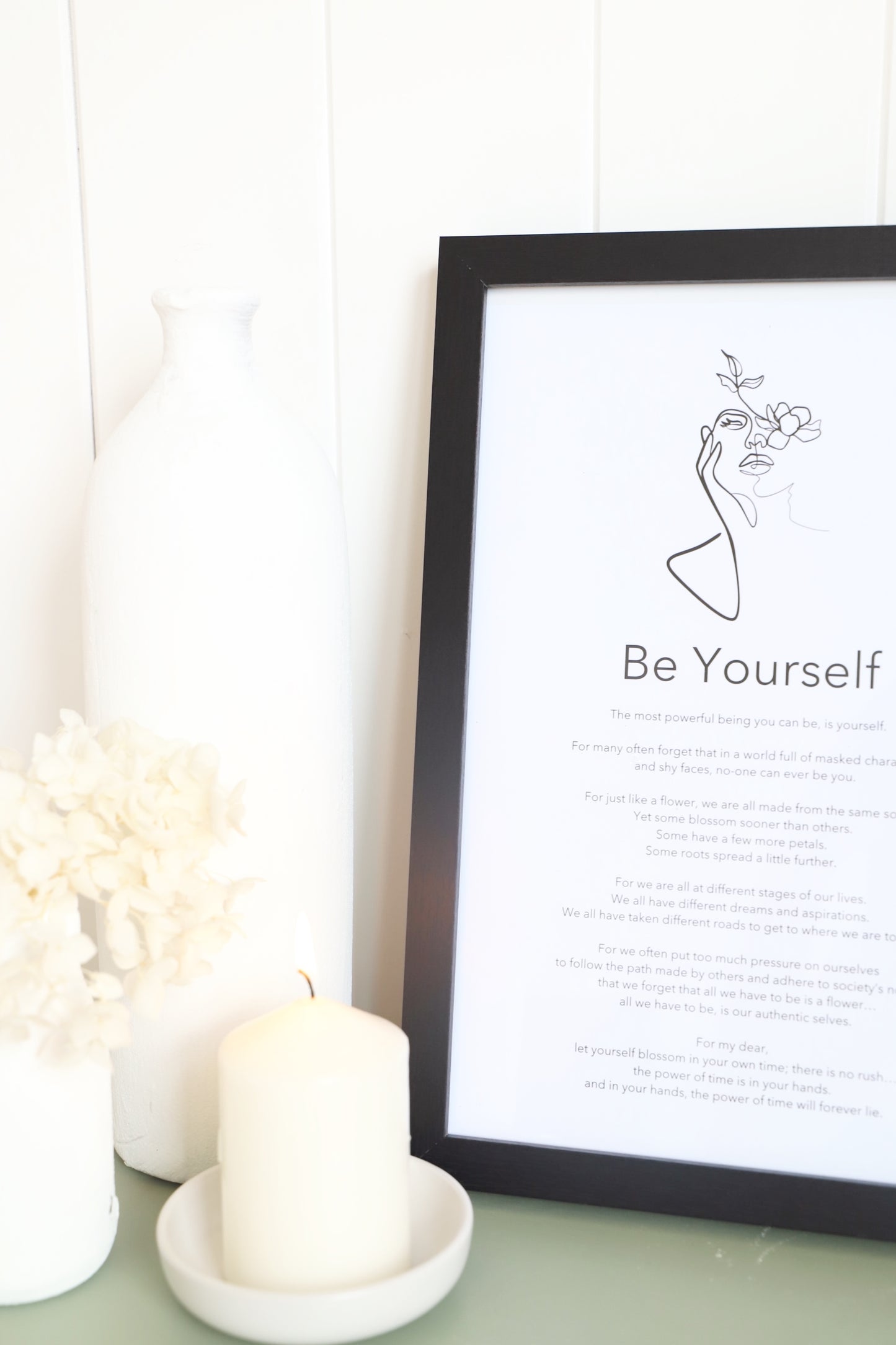 "Be Yourself" Print