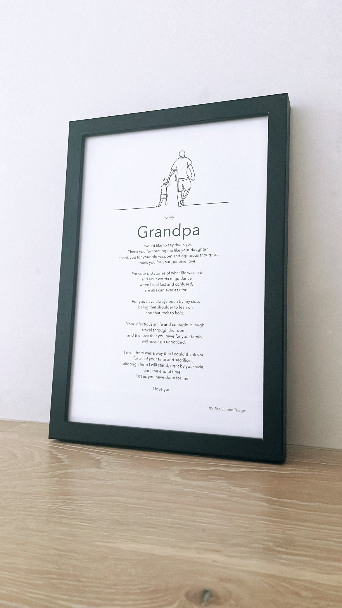 "Grandpa" Print