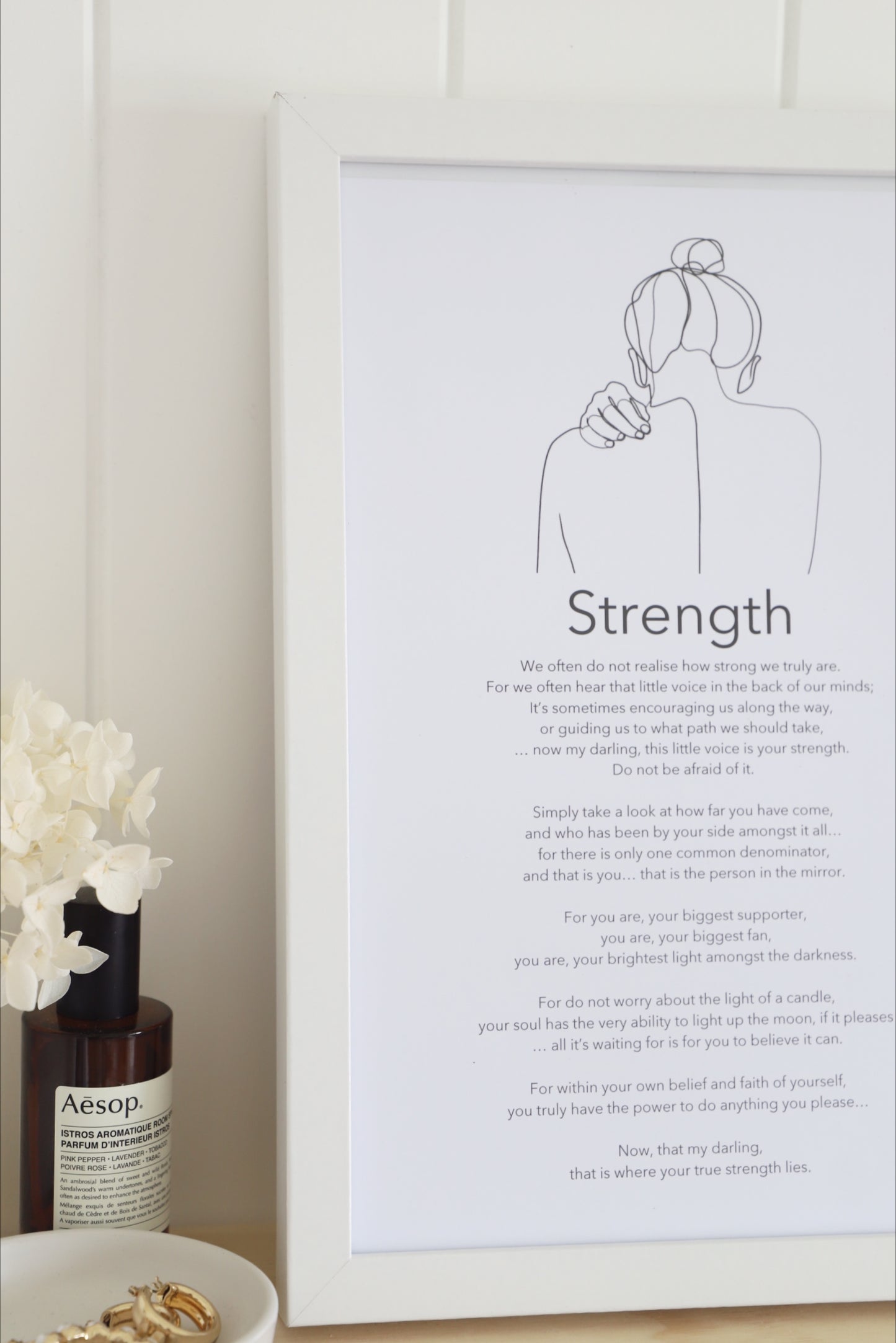 "Strength" Print