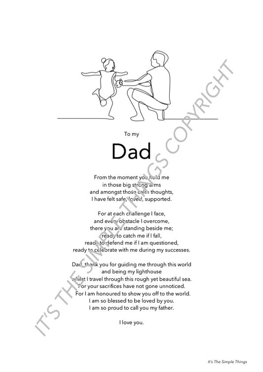 "Dad" - Digital Download