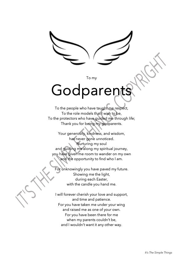 "Godparents" Print